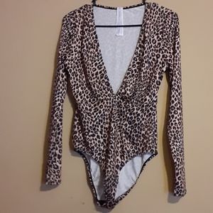 Leopard bodysuit